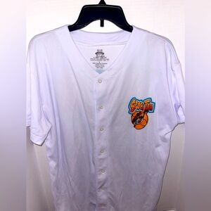 White Space Jam baseball tee